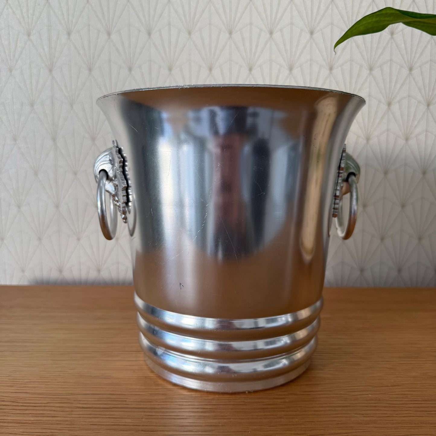 French Champagne Bucket Silver Plated Ice Cooler ARGIT Vintage 0912257 ARGIT