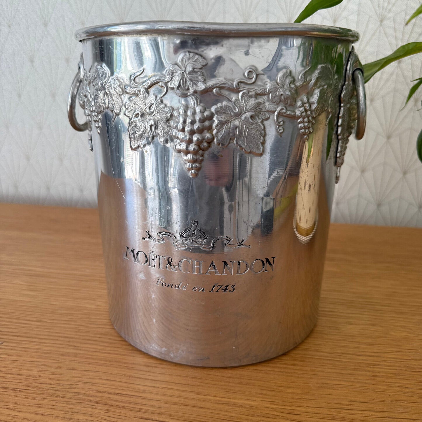 Vintage French Champagne French Ice Bucket Cooler France MOET 09042512