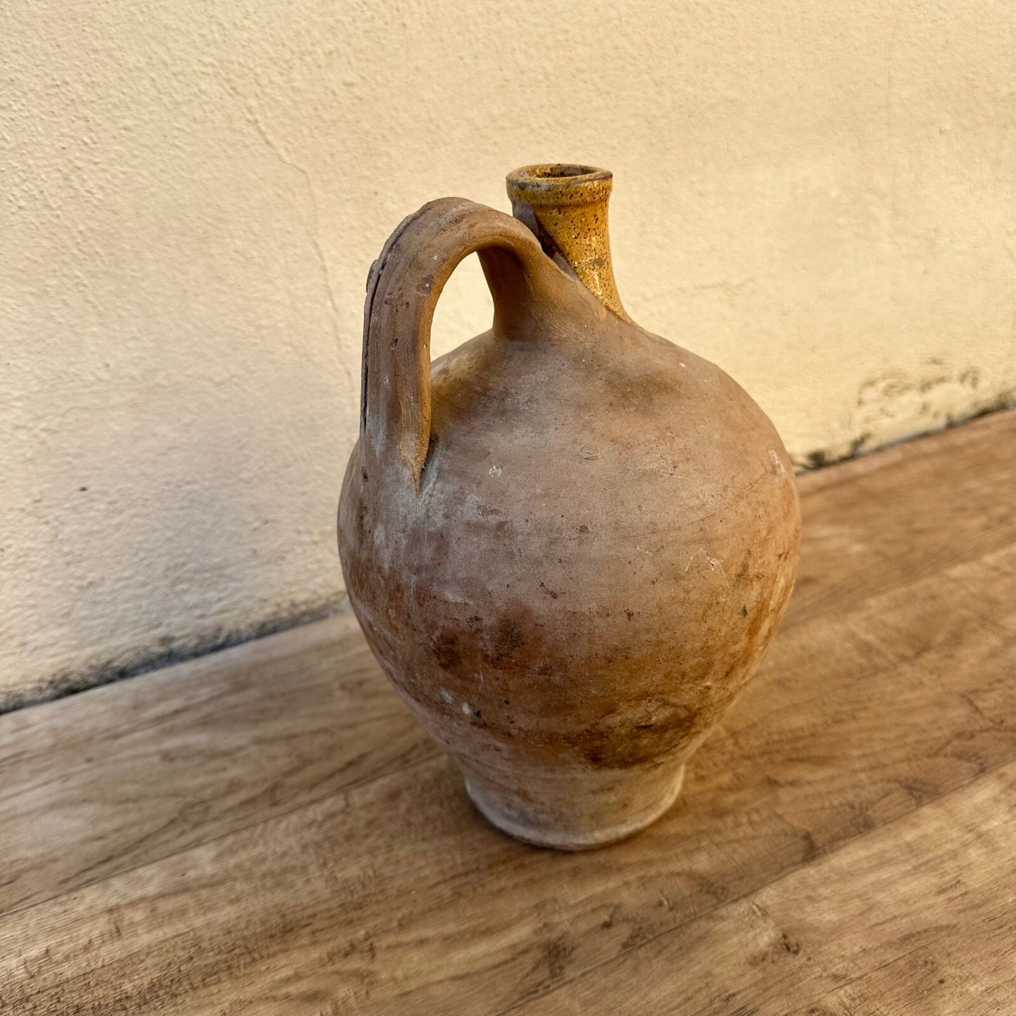 French Pottery Jug Vintage Stoneware Water Pitcher Southwest France 2809226 Unmarked