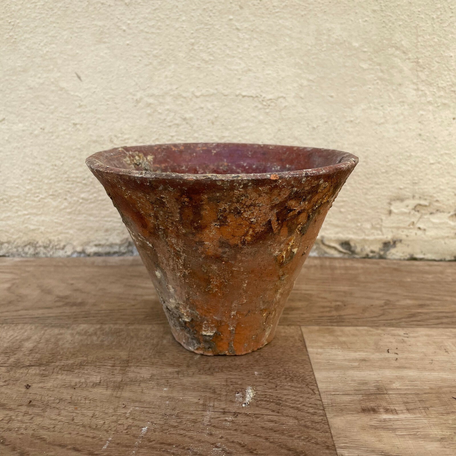 Antique French Resin Pot Terracotta Pine Sap Collection Vessel 10032218 Unbranded