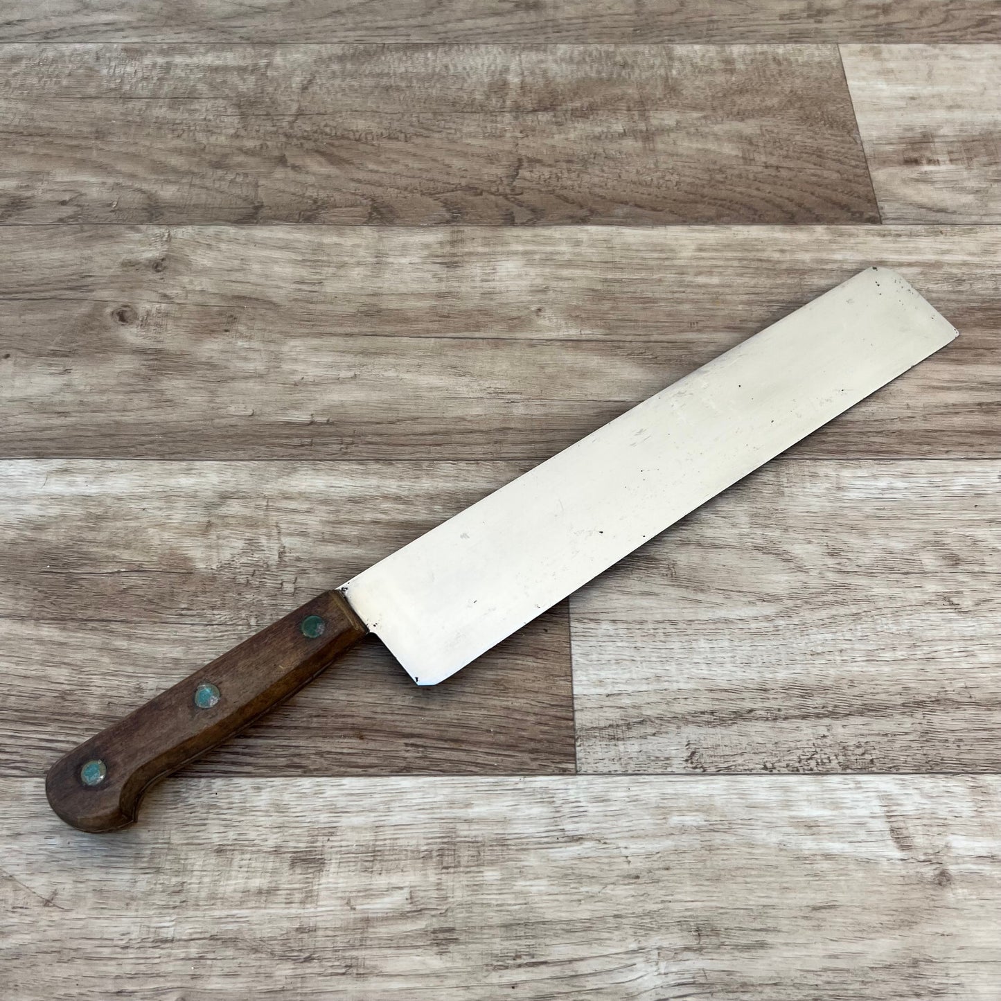 French Vintage Cheese Knife Wood Handle Kitchen Cutlery France 24112423 Unbranded