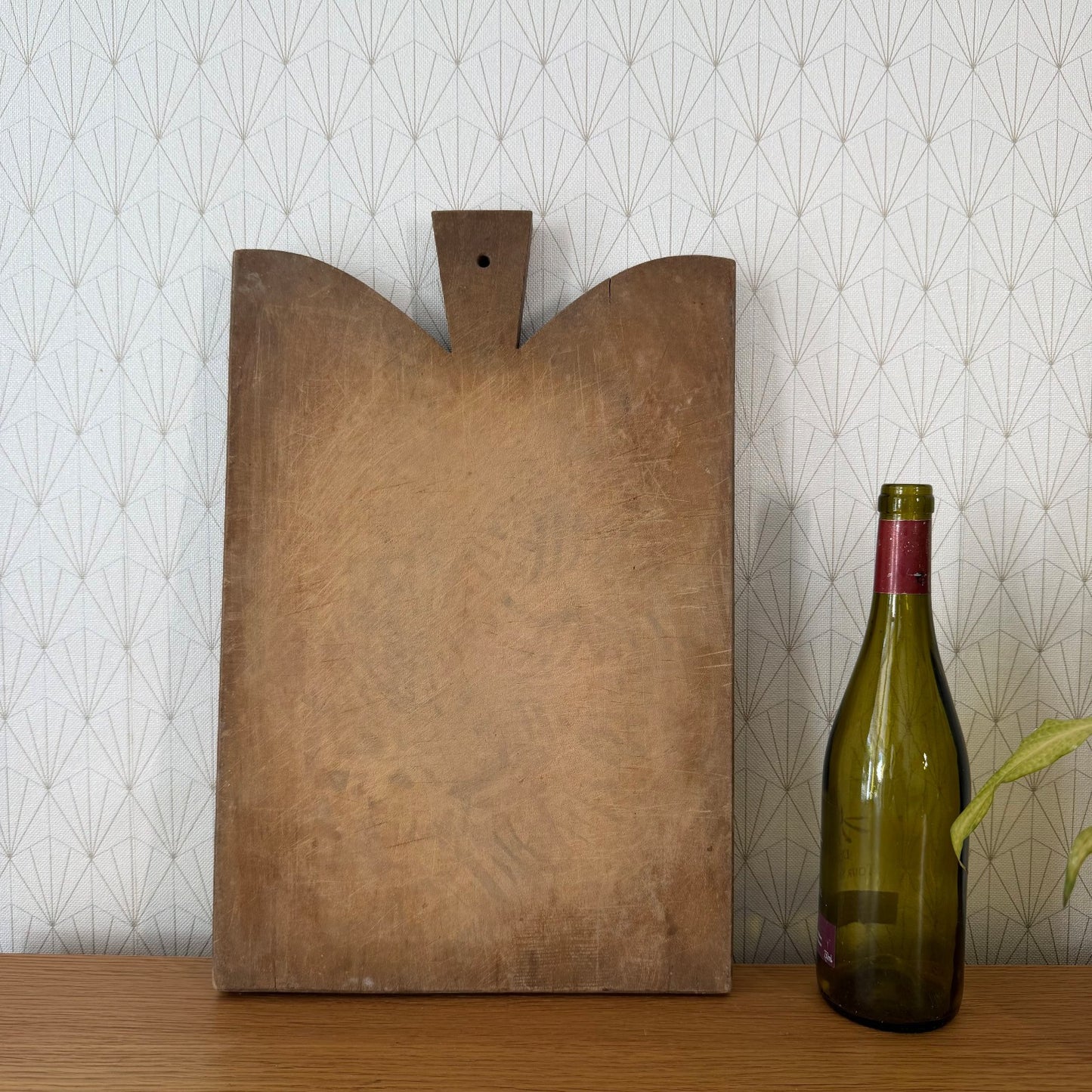 French Vintage Wooden Bread Cutting Board Large Chopping Board 01072615 Unbranded