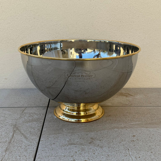 French Champagne Ice Bucket Cooler Basin Laurent PERRIER DOUBLE MAGNUM 0912251 Fleamarketfrance : French vintage and antique decor
