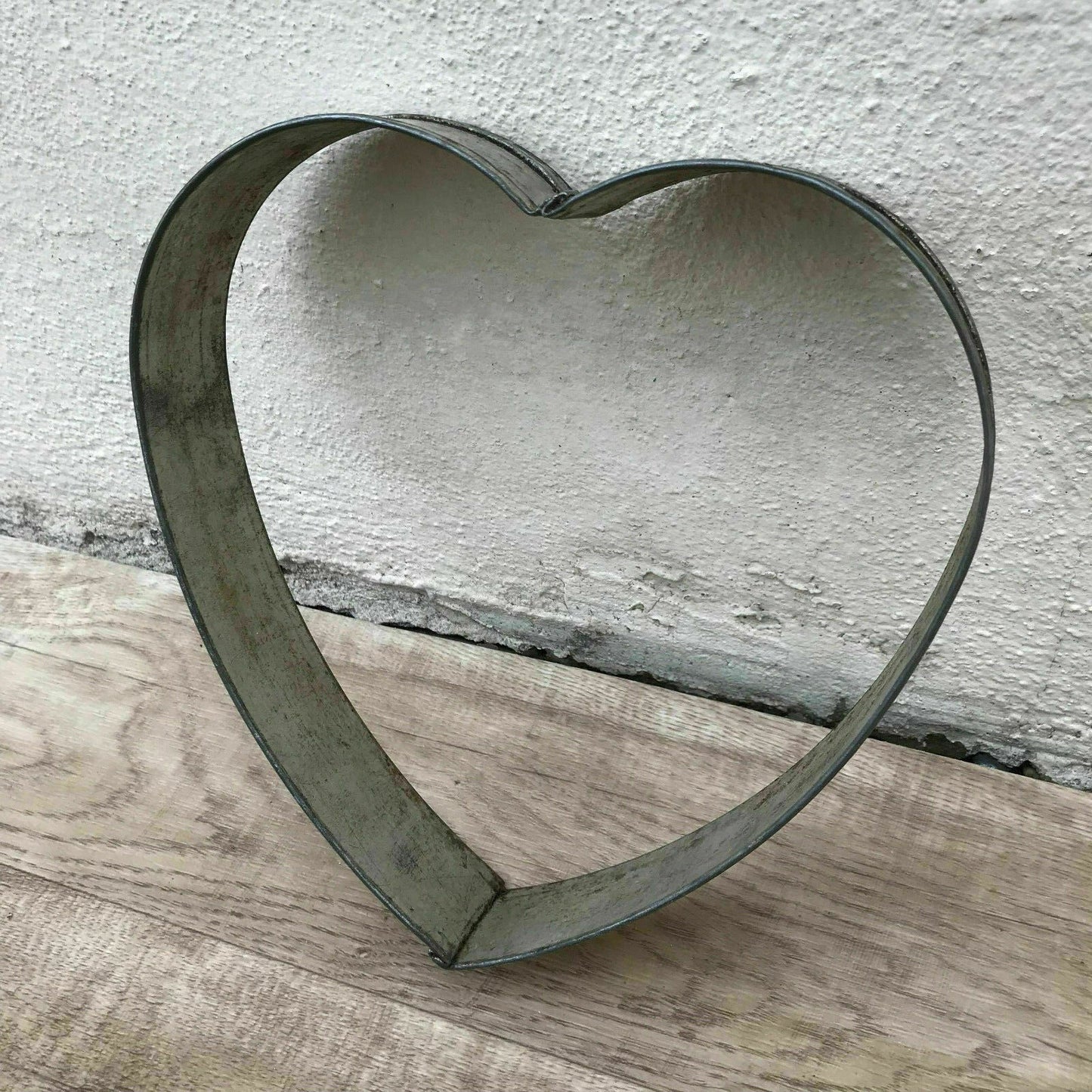 French Heart Cake Mold Vintage Tin Baking Pan Tart Mould Kitchen 13022612 Unbranded