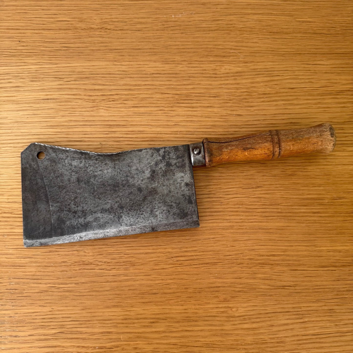 Large french vintage butcher kitchen butcher knife chopper 12 3/4" 3008259