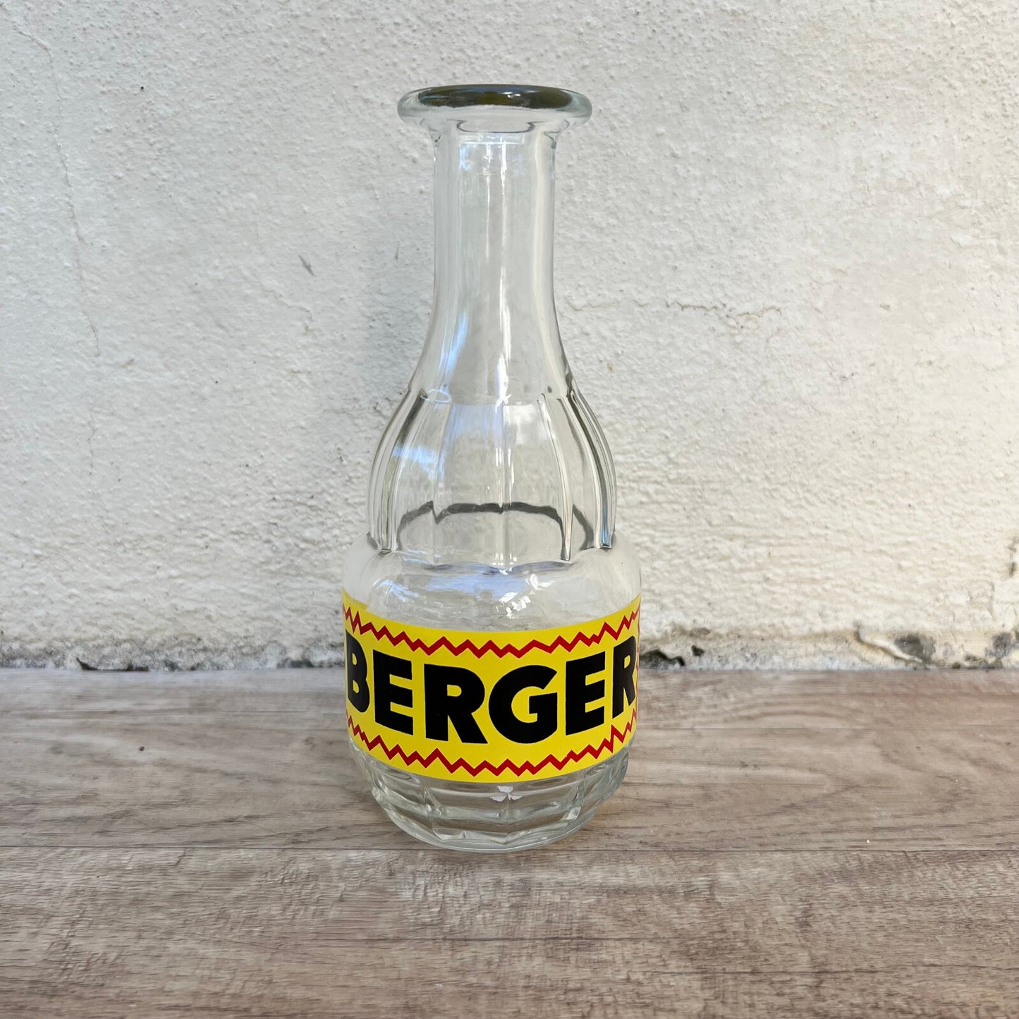 Vintage French Pastis Carafe BERGER Water Jug Glass Aperitif 06102413 BERGER
