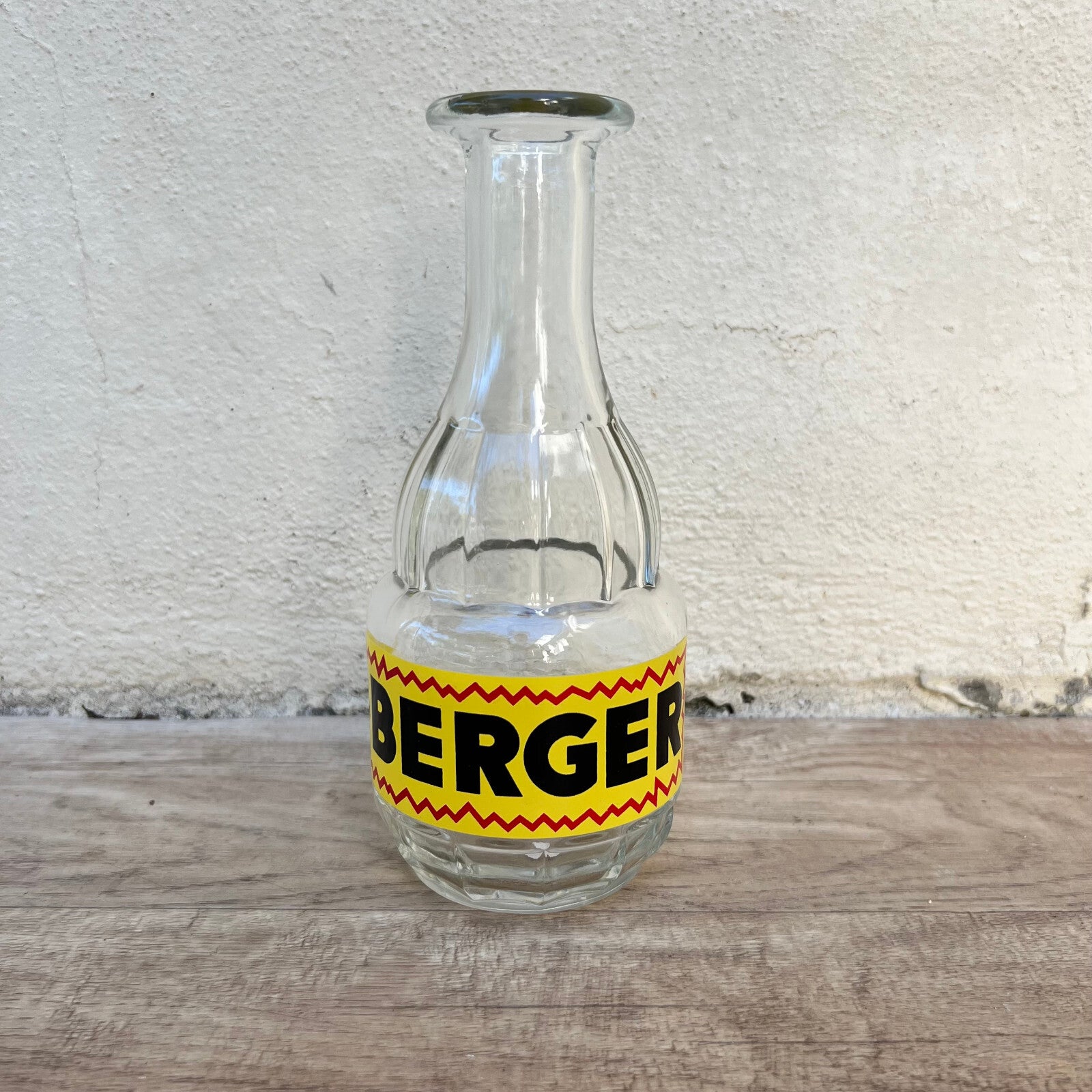 Vintage French Pastis Carafe BERGER Water Jug Glass Aperitif 06102413 BERGER