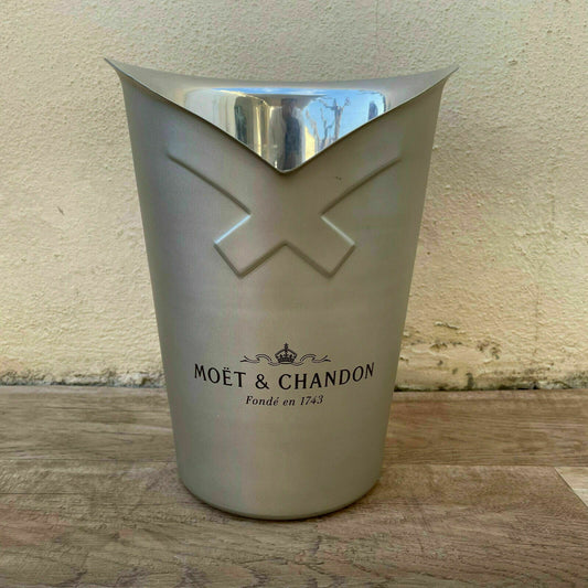 Vintage French Moet Chandon Chrome Ice Bucket Champagne Cooler 1706214 Fleamarketfrance
