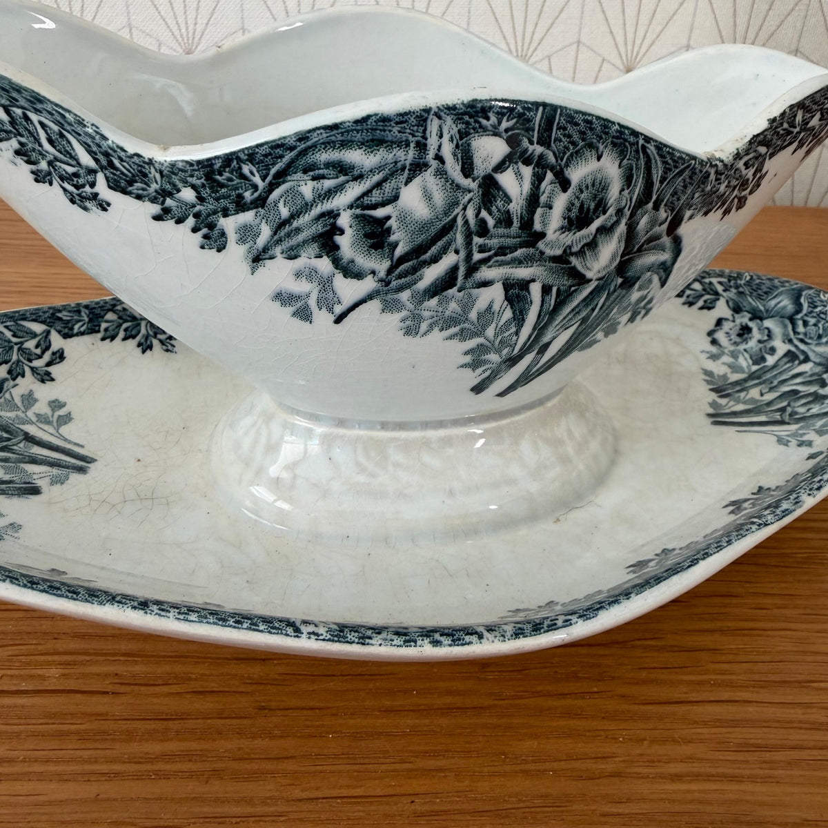 French Gravy Boat floral 0409261