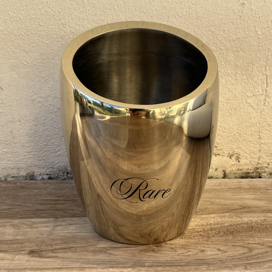 Vintage French Champagne Ice Bucket Cooler RARE PIPER HEIDSIECK GOLD 27102410 - Fleamarketfrance
