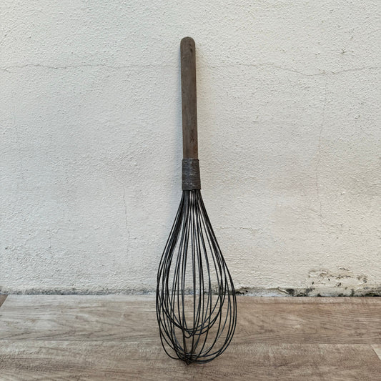 Vintage French Wire Whisk Large Professional Baker's Kitchen Tool 2604246 Unbranded
