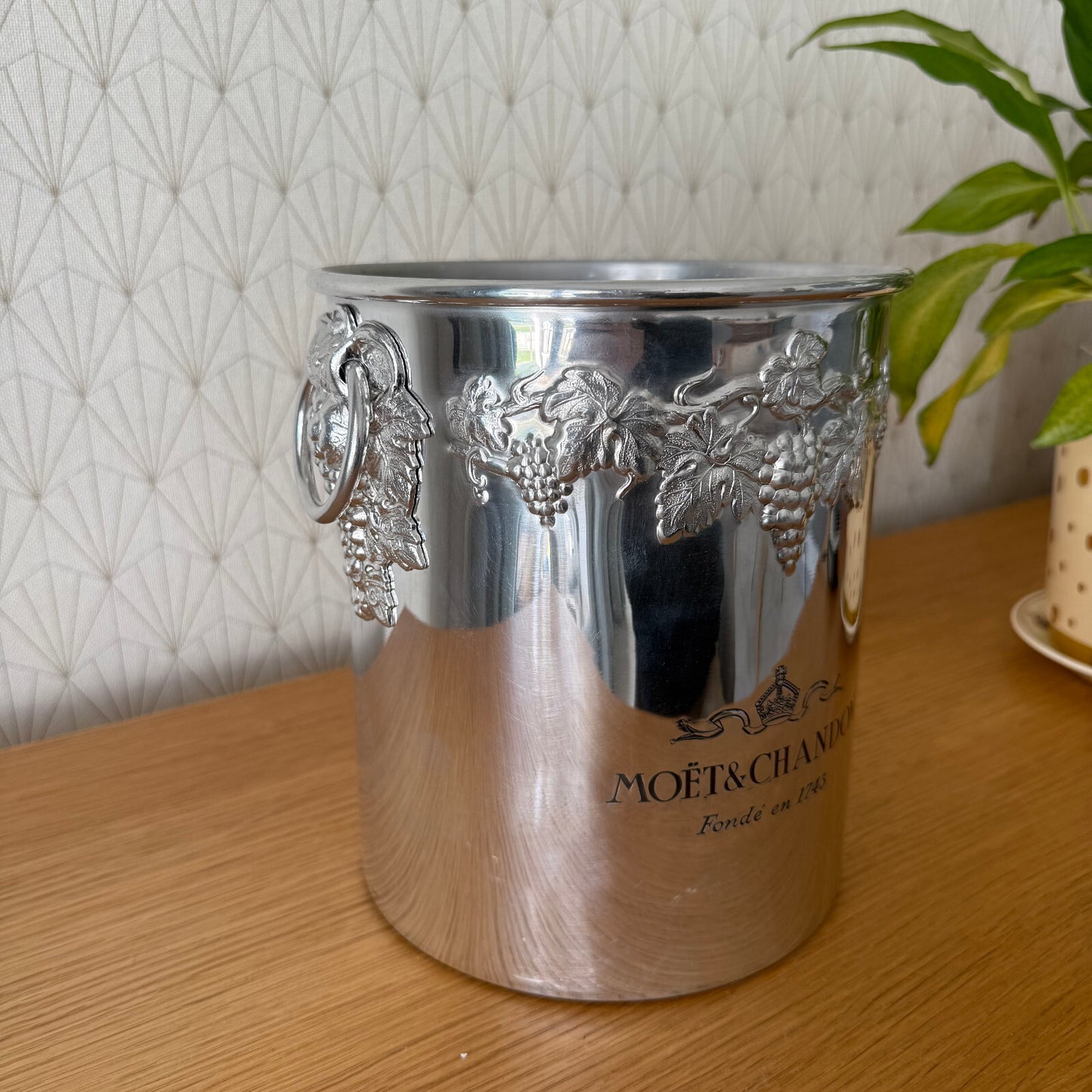 Vintage French small Champagne French Ice Bucket Cooler France MOET 2704258