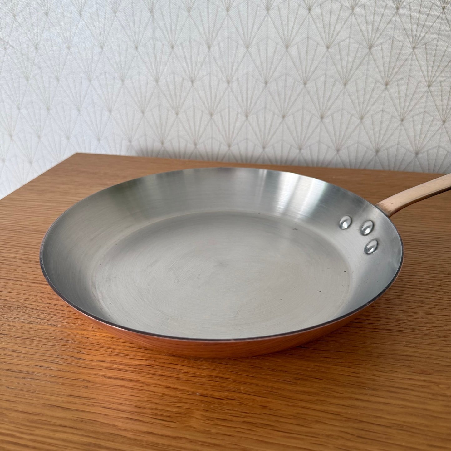 Vintage Frying pan culinair French COPPER made in france  SIMON PARIS 30082511