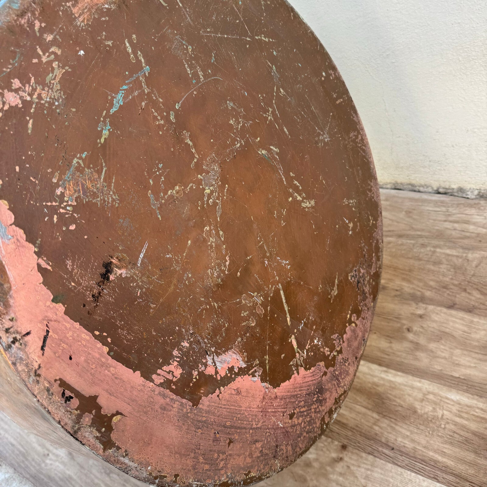 Antique French Copper Stock Pot Gaillard Paris Large Cookware 20.5" 0407242 Fleamarketfrance