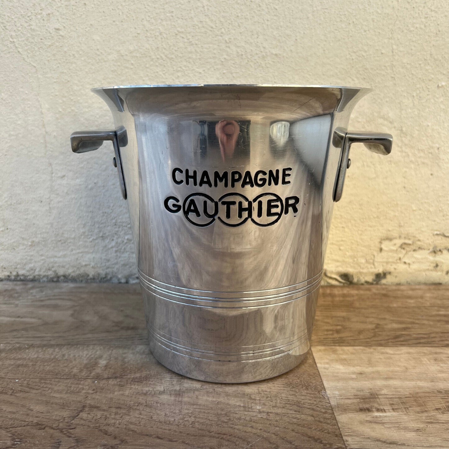 Vintage French Champagne Ice Bucket Cooler Made France GAUTHIER 23102215 - Fleamarketfrance