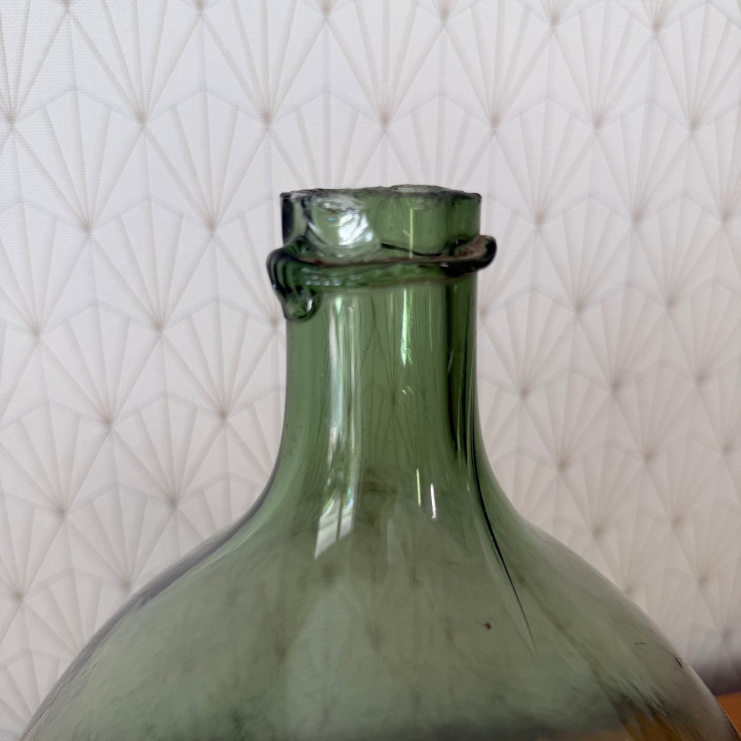 French Dame Jeanne Demijohn Rattan Wicker Basket Carboy Bonbonne 04092616