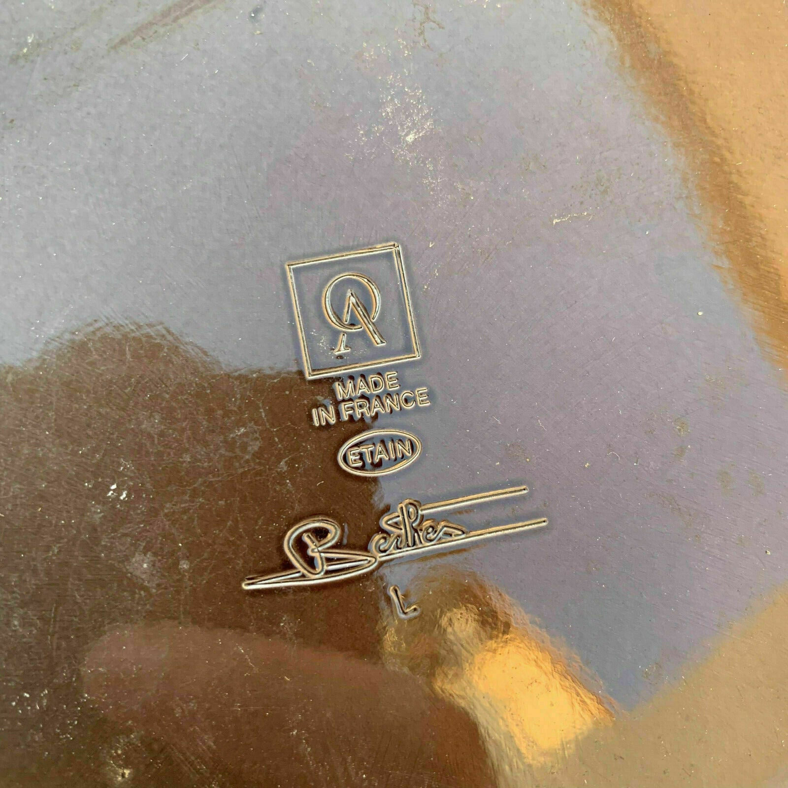 RARE Vintage French Champagne Ice Bucket Cooler Made France Mumm TIN 0904199 - Fleamarketfrance