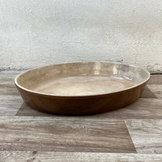 Vintage La Bourguignonne France Handmade French Bakeware 18.5” 23052214 - Fleamarketfrance