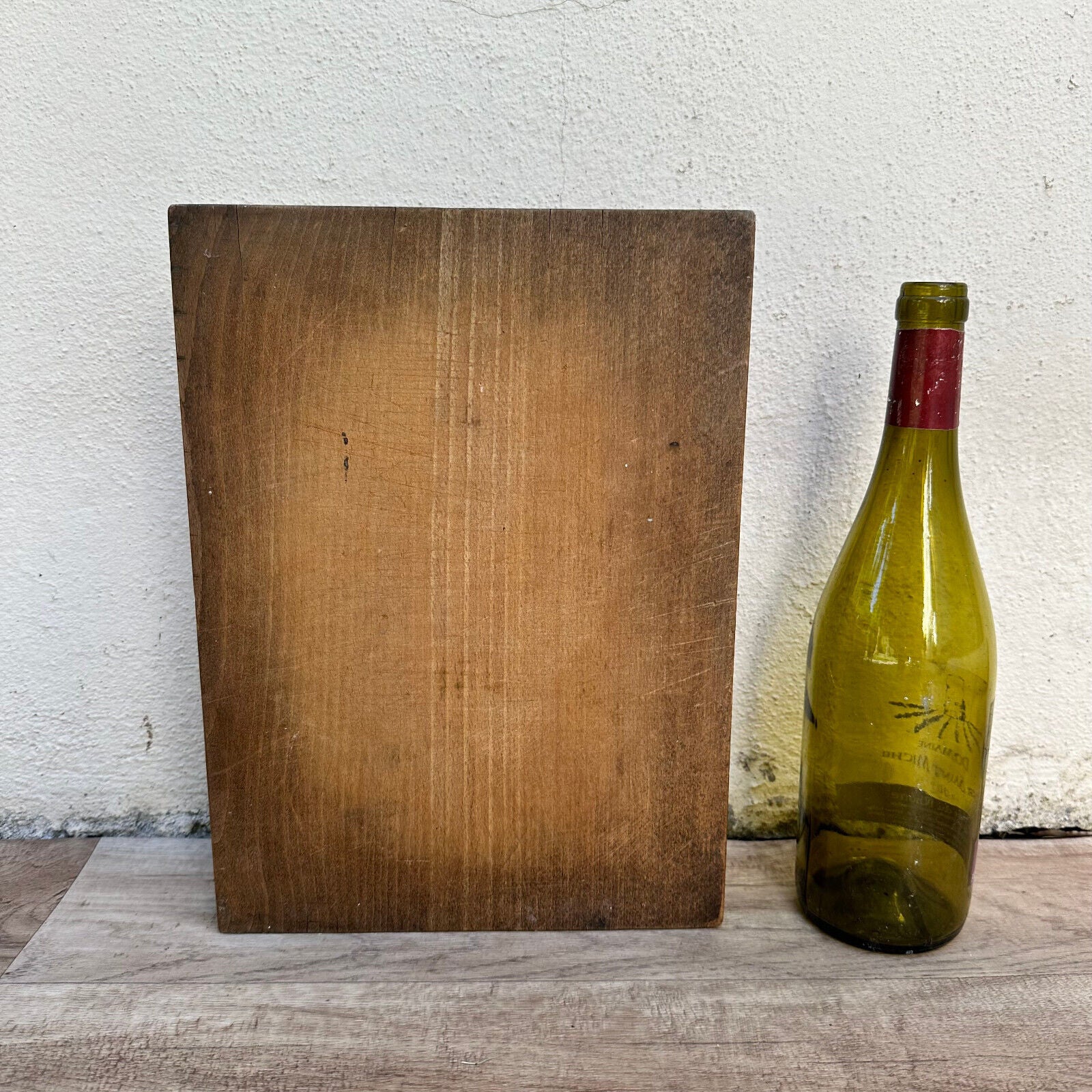 ANTIQUE VINTAGE FRENCH BREAD OR CHOPPING CUTTING BOARD WOOD 0111231 - Fleamarketfrance