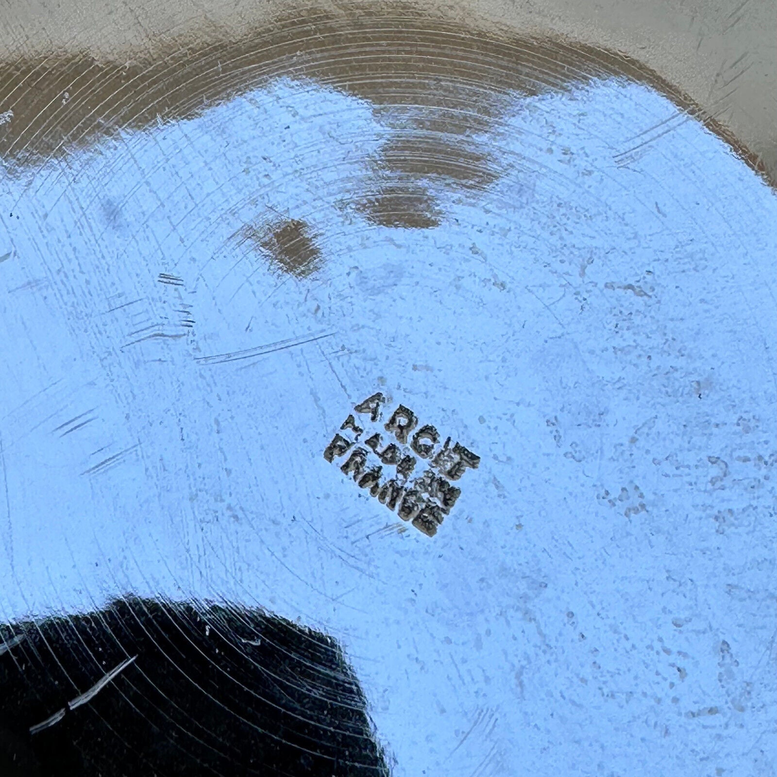 Vintage French Champagne Silverplate Ice Bucket Cooler RARE TAITTINGER 1109241 - Fleamarketfrance