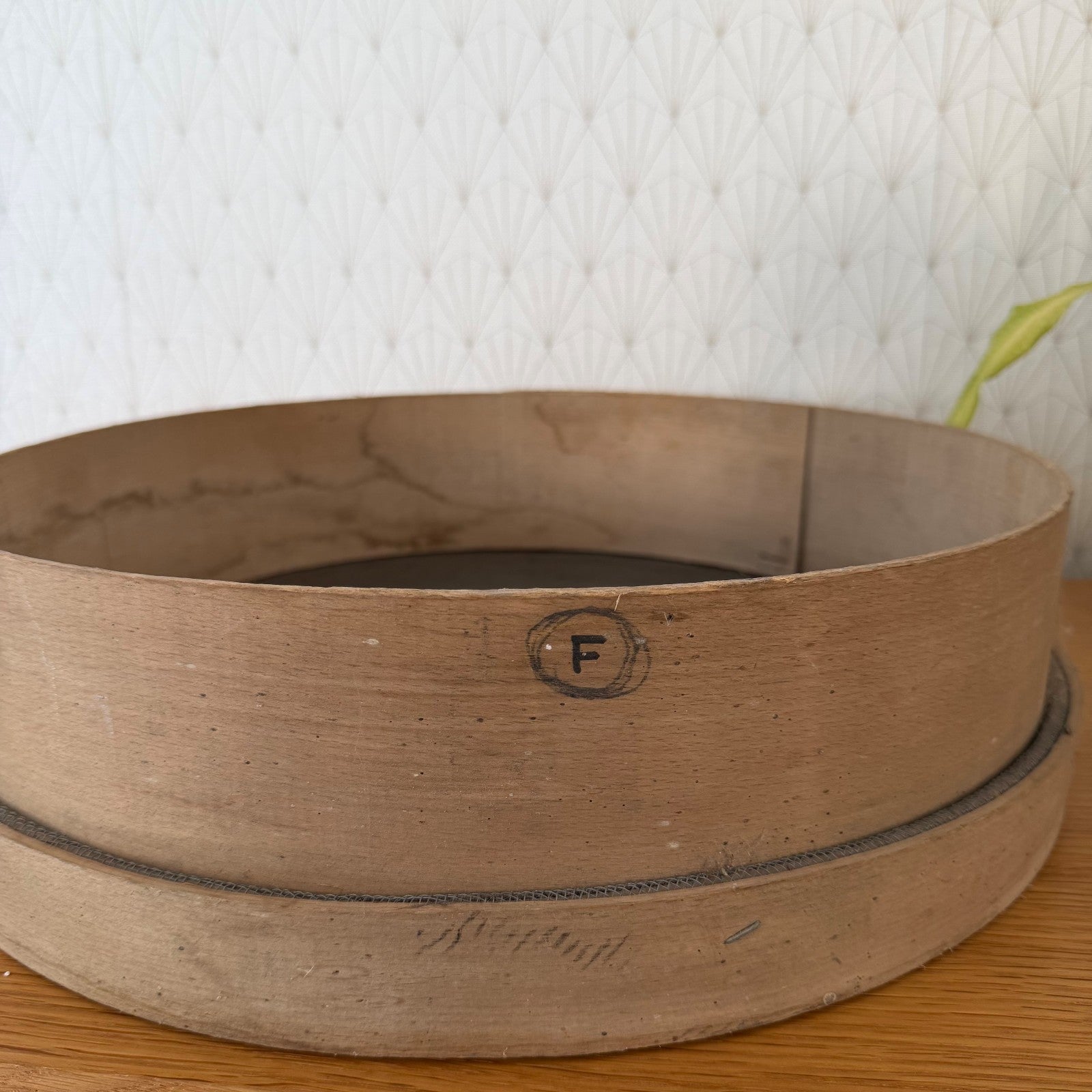 French Wooden Flour Sieve Primitive Sifter Vintage Kitchen Tool 14072615 Unbranded
