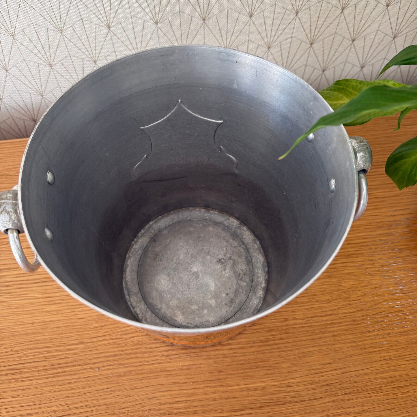 Vintage French Champagne Ice Bucket Cooler Made France VEUVE CLICQUOT 0904257