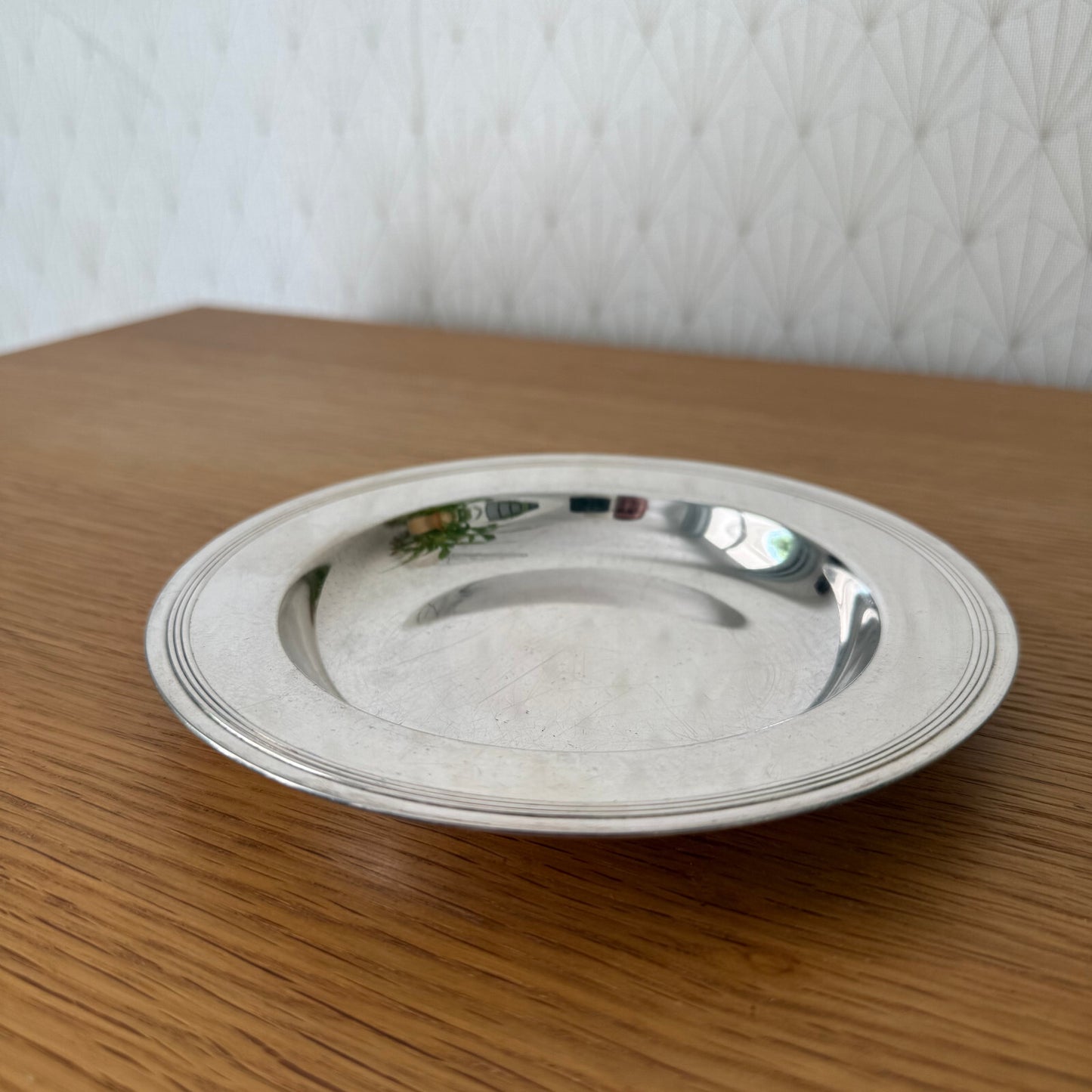 CHRISTOFLE Vintage Christofle Silverplate Wine/Bottle Coasters 19062514 Christofle
