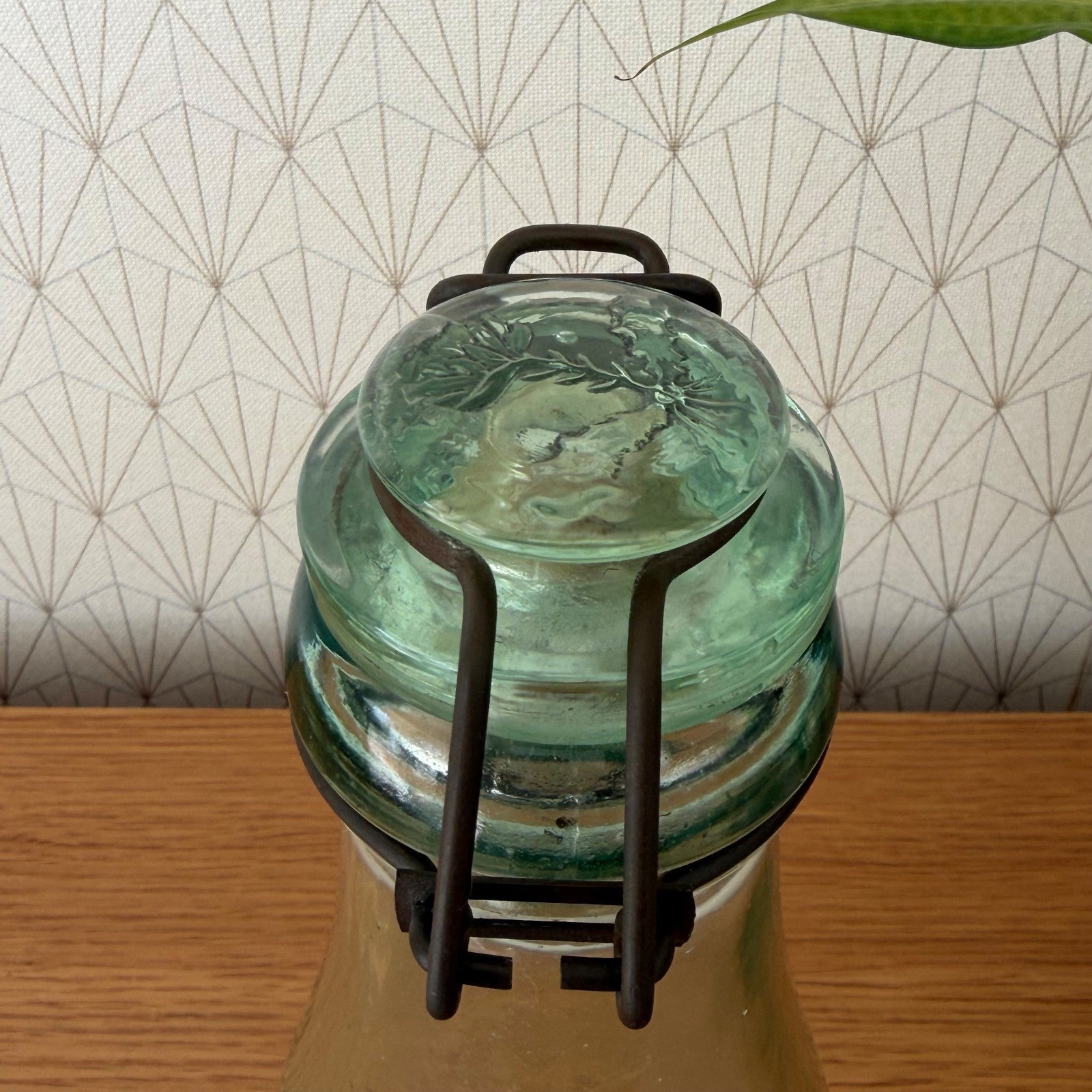French Vintage Preserve Jar La Lorraine Glass Stopper Canning 1305266 Fleamarketfrance