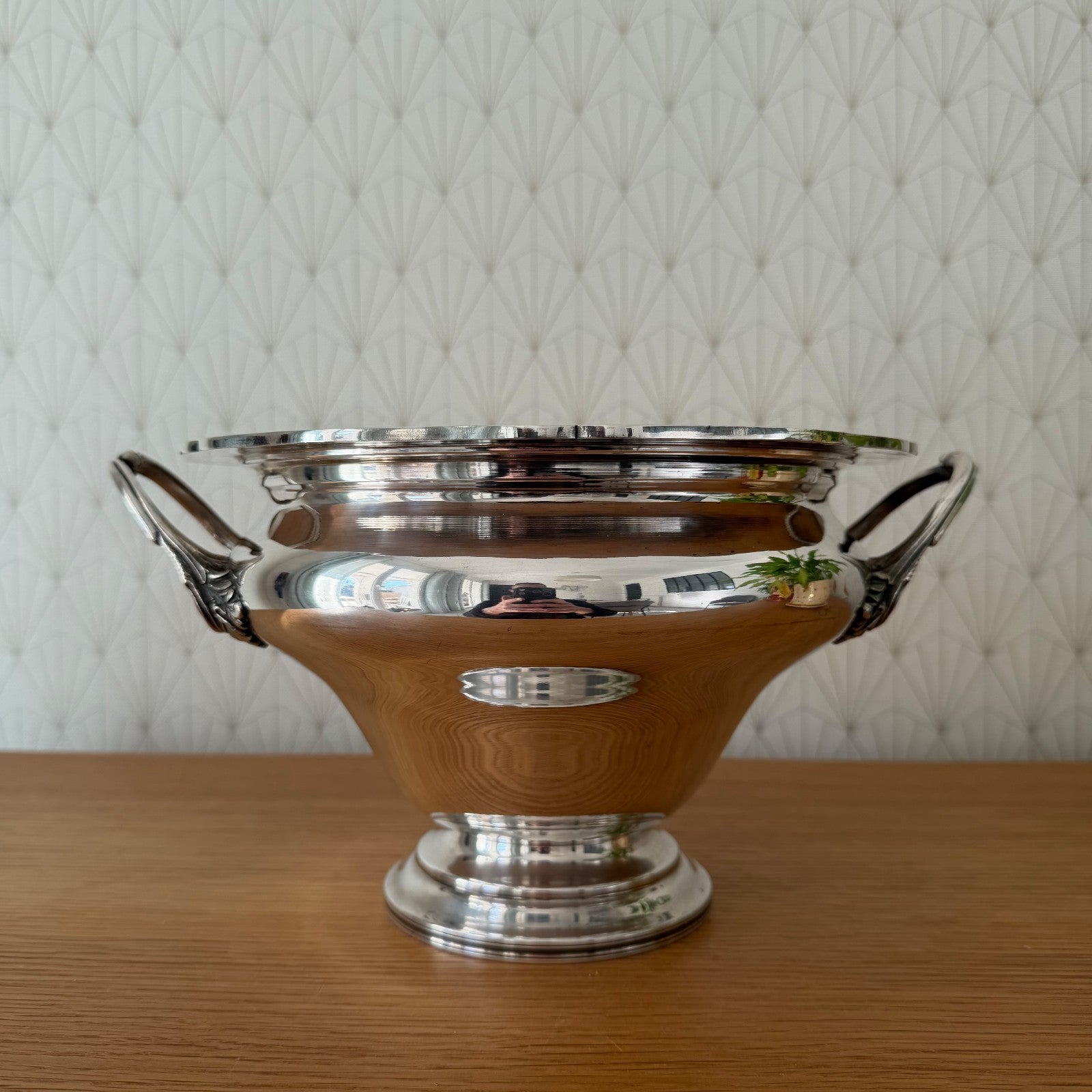 French Silver Plated Tureen Bowl Vintage Silverplate Serving Dish 13012618 Unbranded