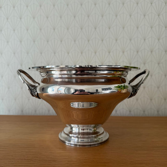 French Silver Plated Tureen Bowl Vintage Silverplate Serving Dish 13012618 Unbranded