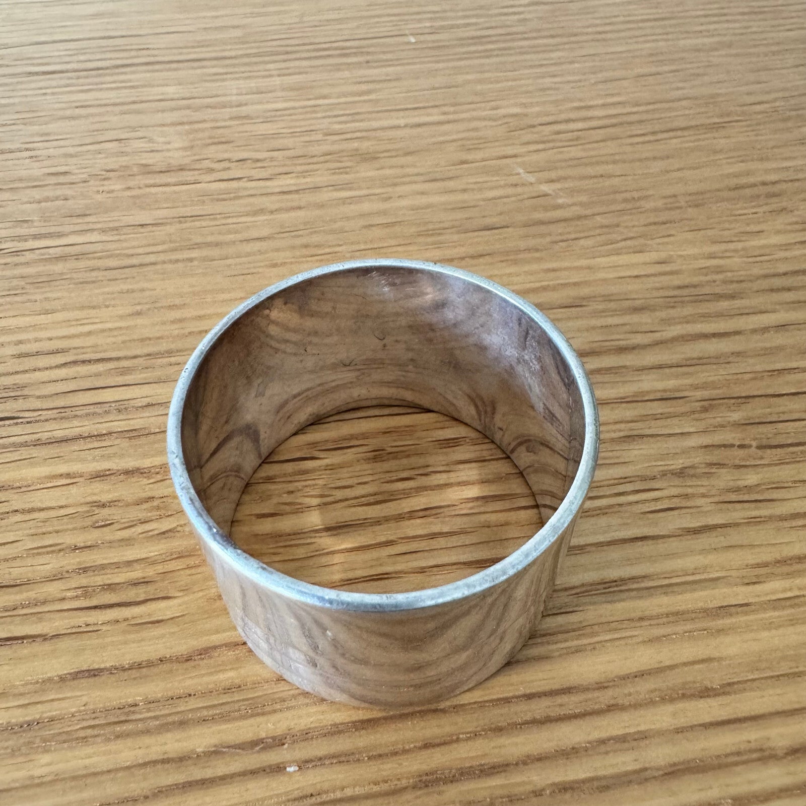CHRISTOFLE FRANCE SILVERPLATE ANTIQUE NAPKIN RING 08052410 Christofle