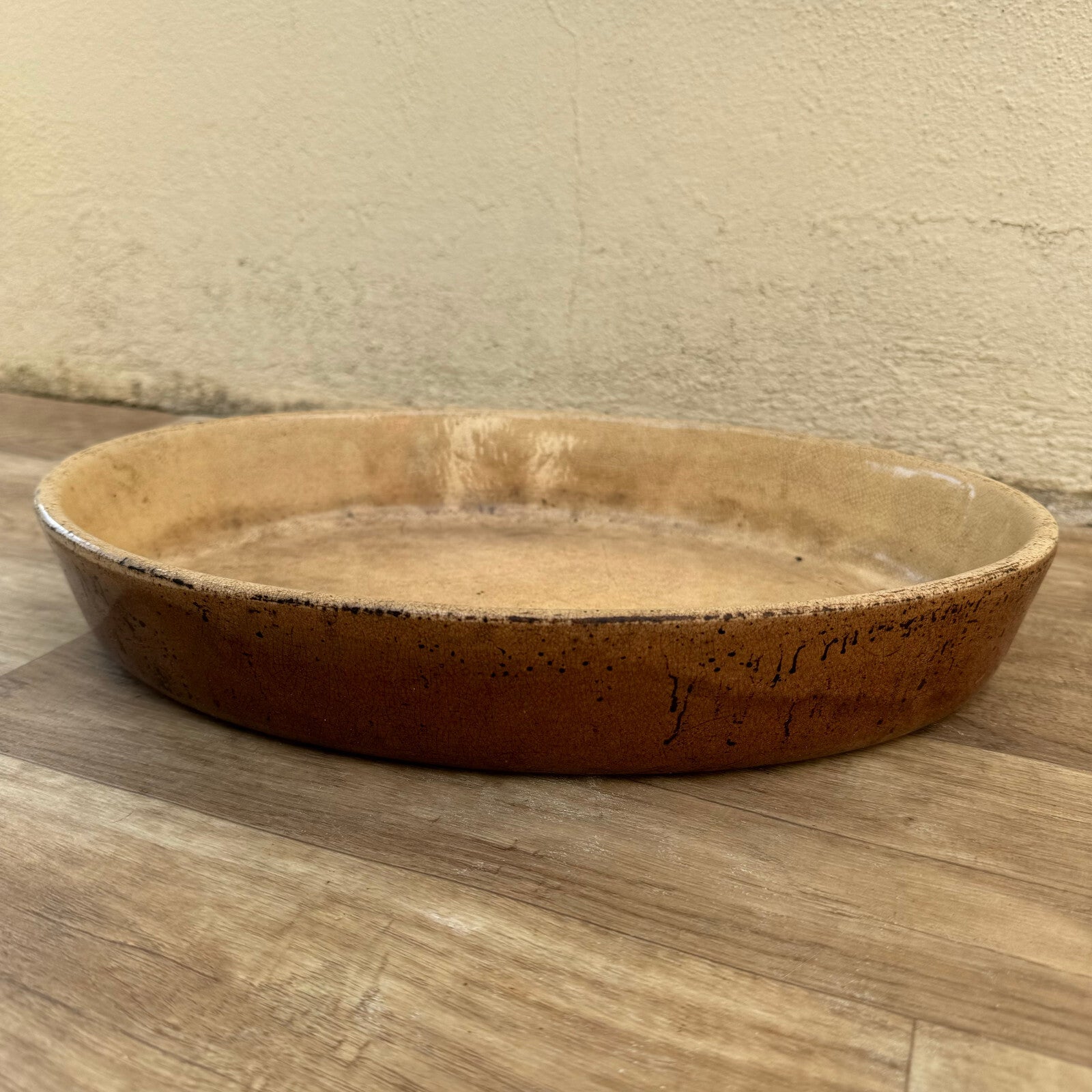 French Vintage Oval Terrine Baking Dish La Bourguignonne Stoneware 2908245 La Bourguignonne