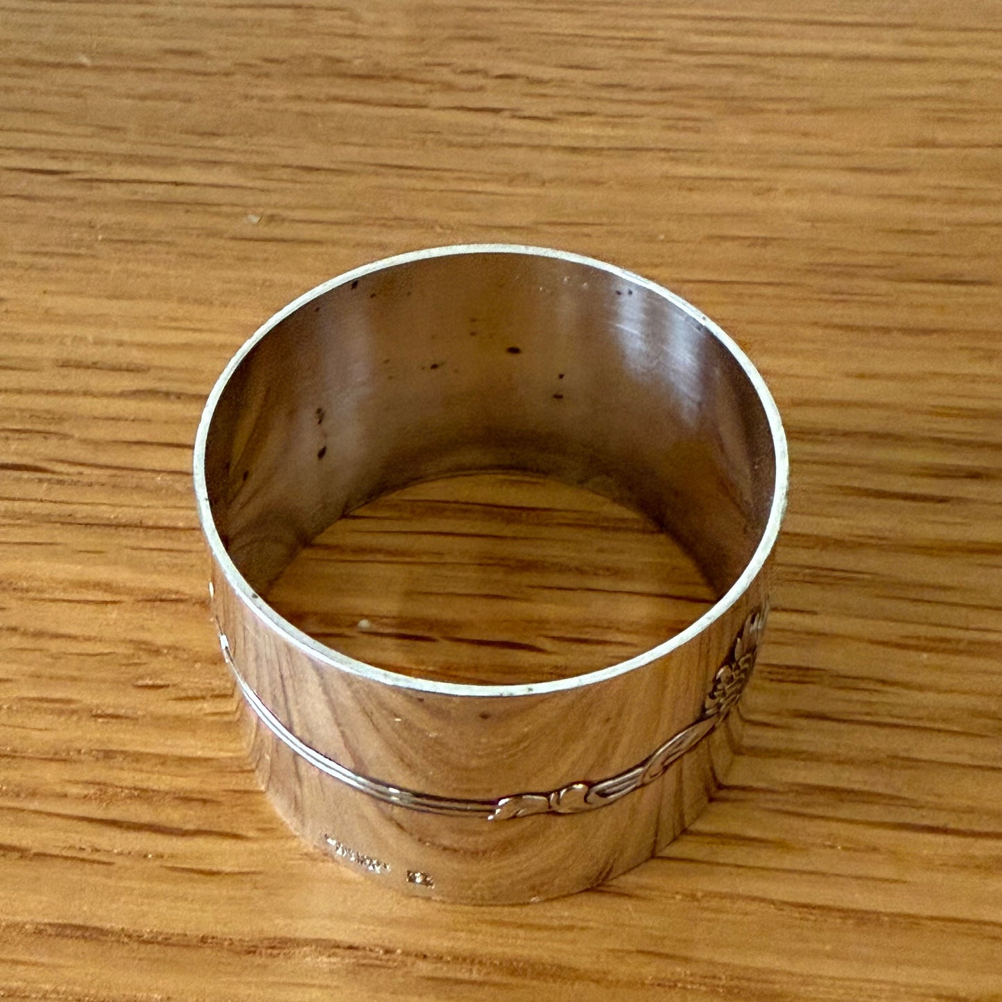 Christofle French Vintage Silver Napkin Ring Shell Design 18042518 Christofle