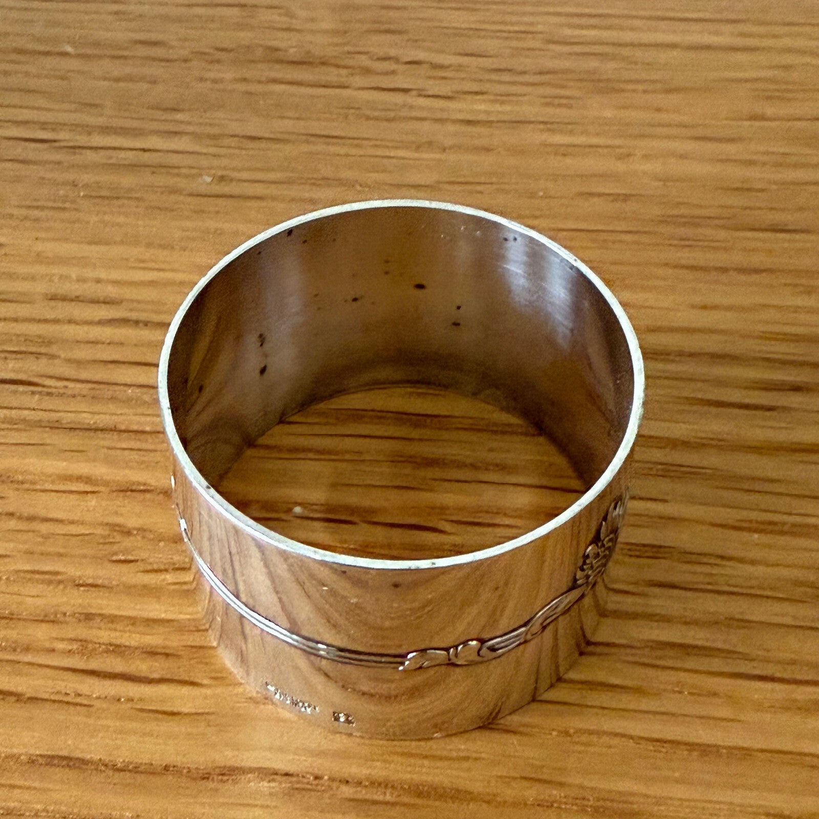 Christofle French Vintage Silver Napkin Ring Shell Design 18042518 Christofle
