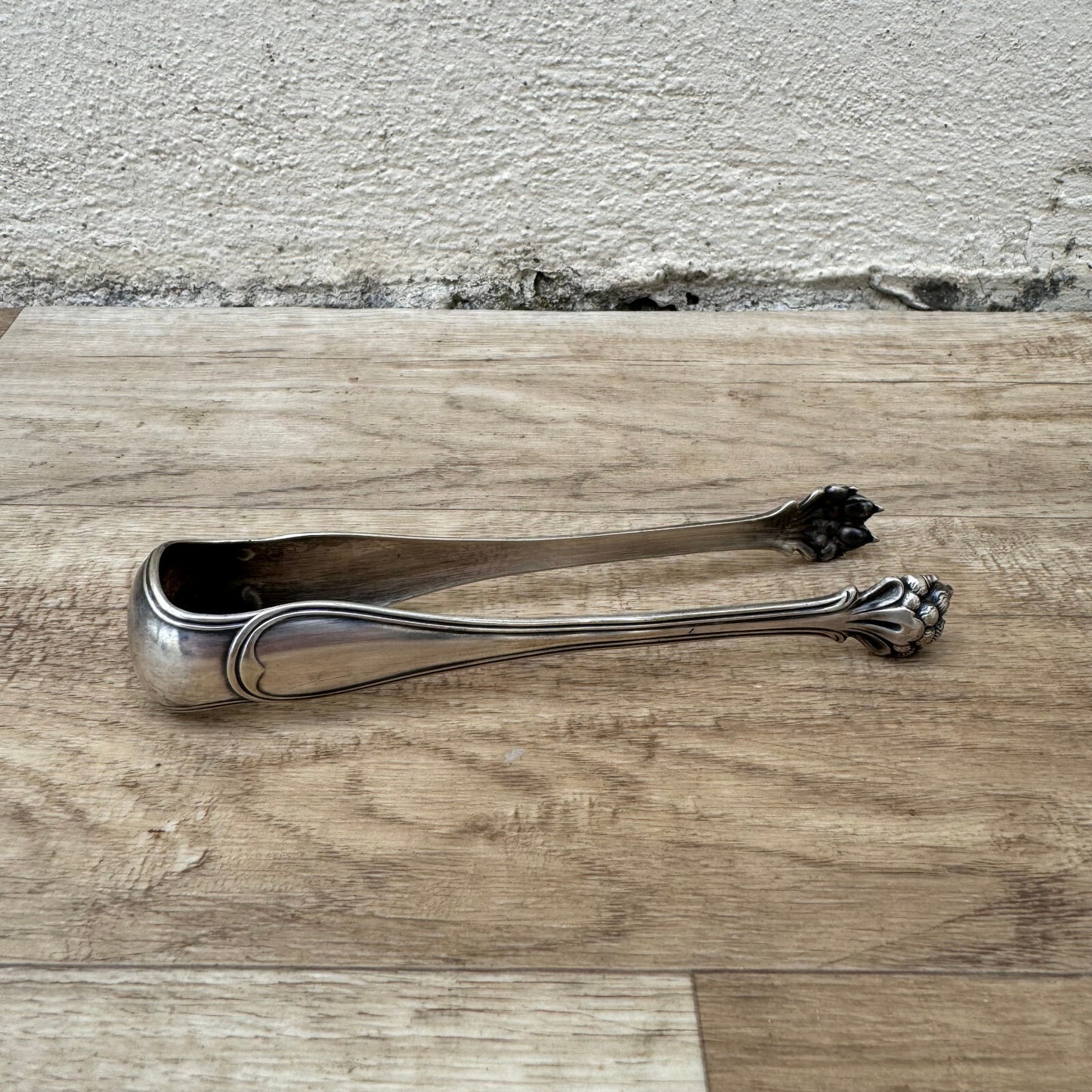 Christofle Silver Plated Lion Paw Sugar Tongs French Vintage 2904243 Christofle