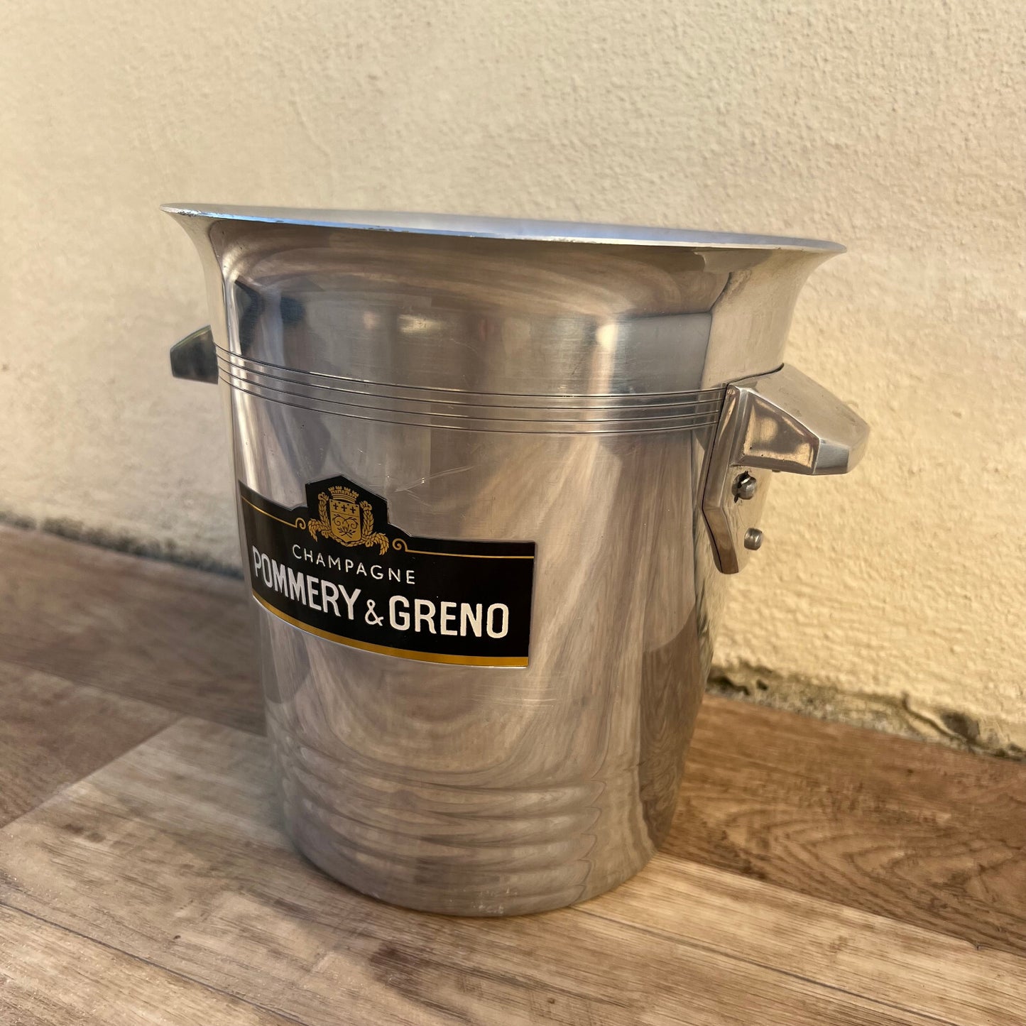 Pommery Champagne Ice Bucket Vintage French Cooler Aluminum 27102411 Pommery & Greno