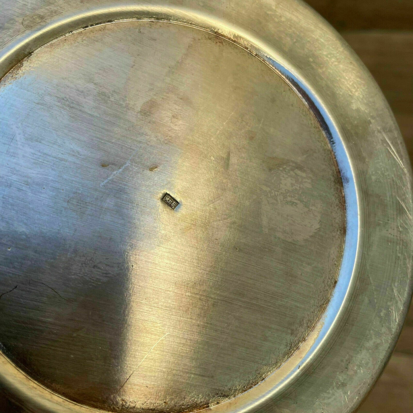 Vintage French Champagne Silverplate Ice Bucket Cooler 01082131 - Fleamarketfrance