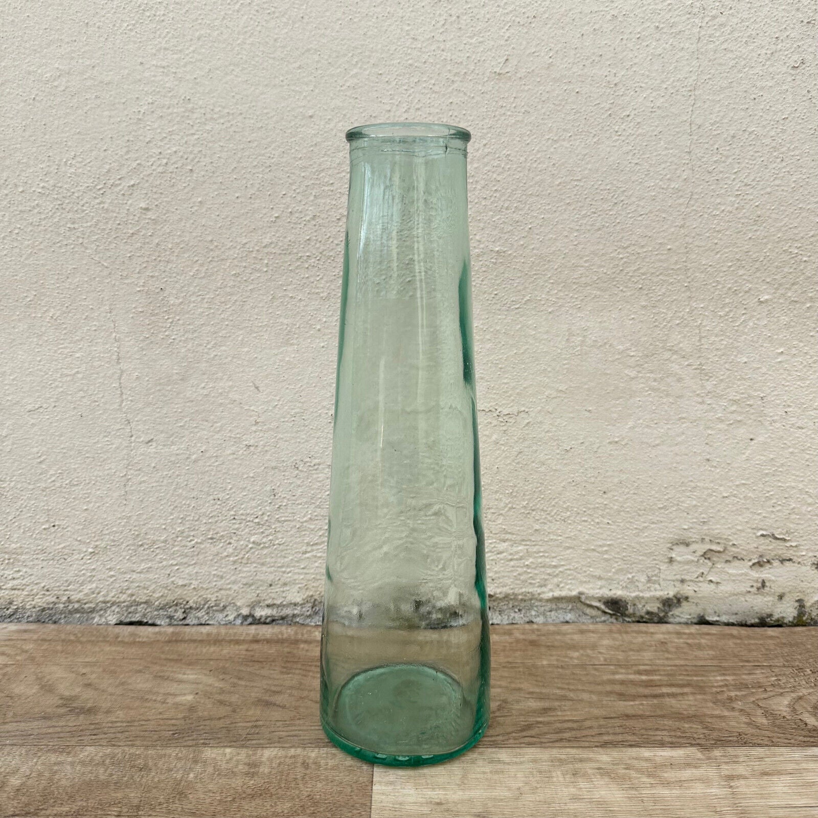 Old French Green Glass milk bottle  1209243 - Fleamarketfrance