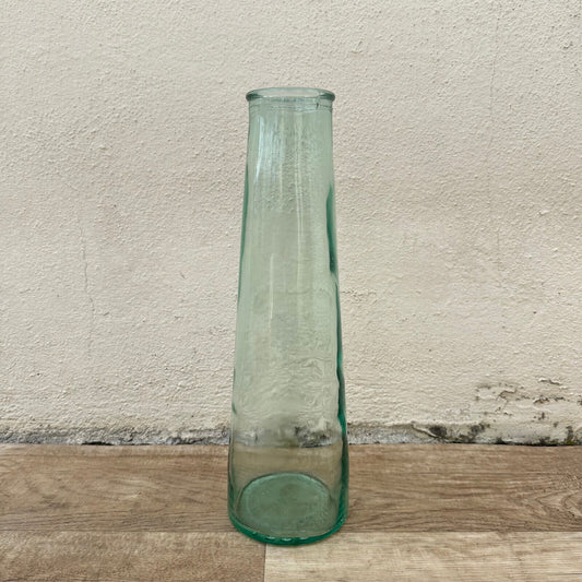 Old French Green Glass milk bottle  1209243 - Fleamarketfrance