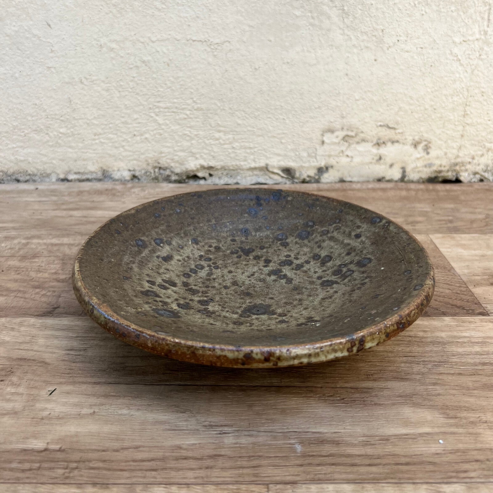 French Jean Pierre Viot Bowl Mid Century Stoneware Pottery Signed 1510227 Unmarked