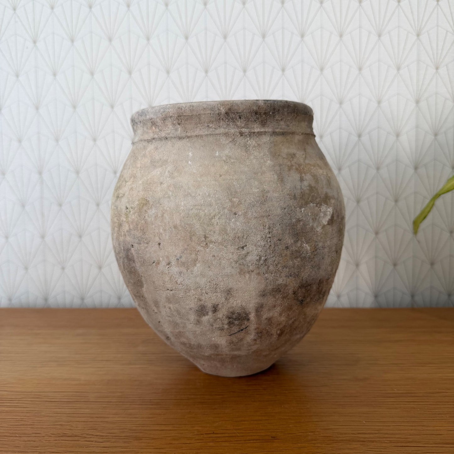 Antique Spanish European Stoneware Pot 19th Century 0107264 Unbranded