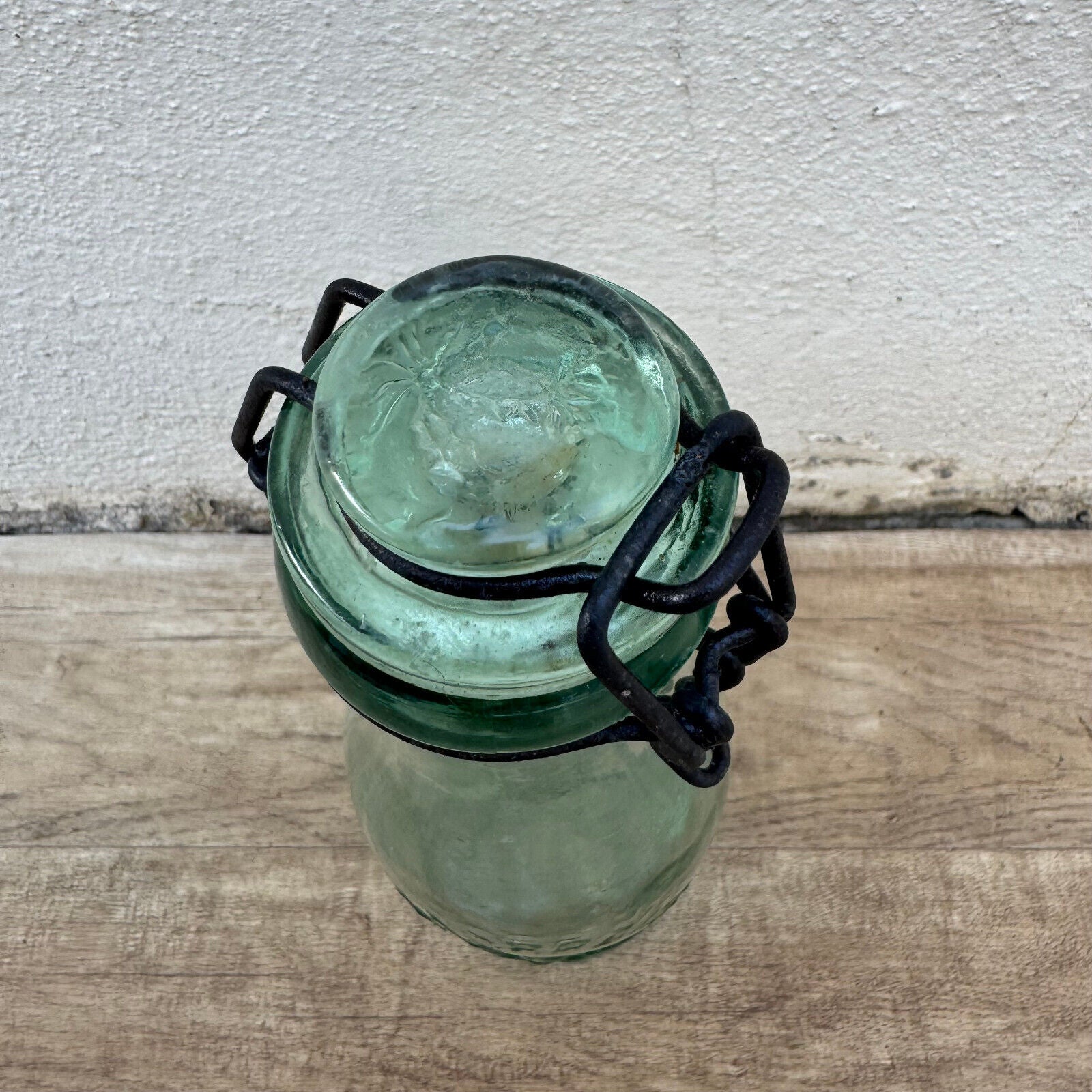 Old preserve La Lorraine jar glass stopper 11 3/4" 30062419 - Fleamarketfrance