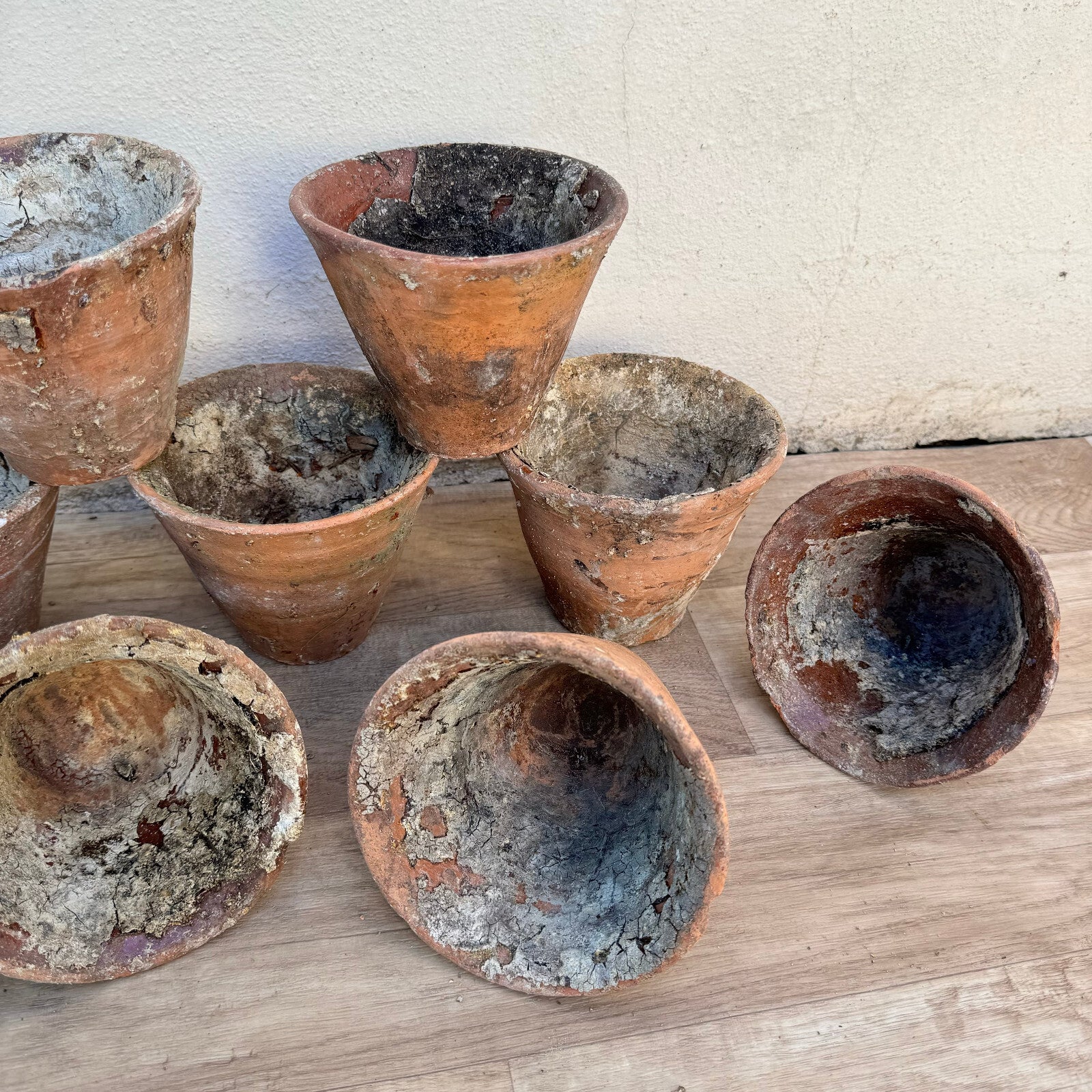Antique French Pine Resin Collecting Pot Terracotta Tree Sap Vessel 12062410 Unbranded