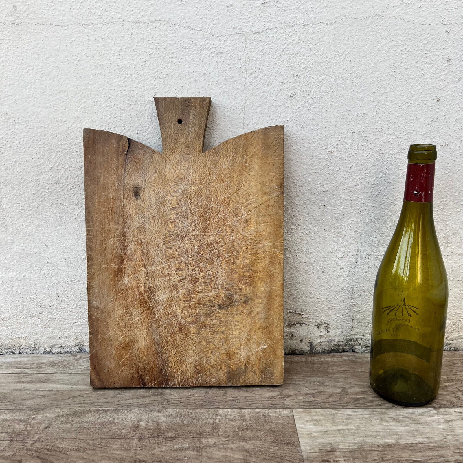 ANTIQUE VINTAGE FRENCH BREAD OR CHOPPING CUTTING BOARD WOOD 1912246 - Fleamarketfrance