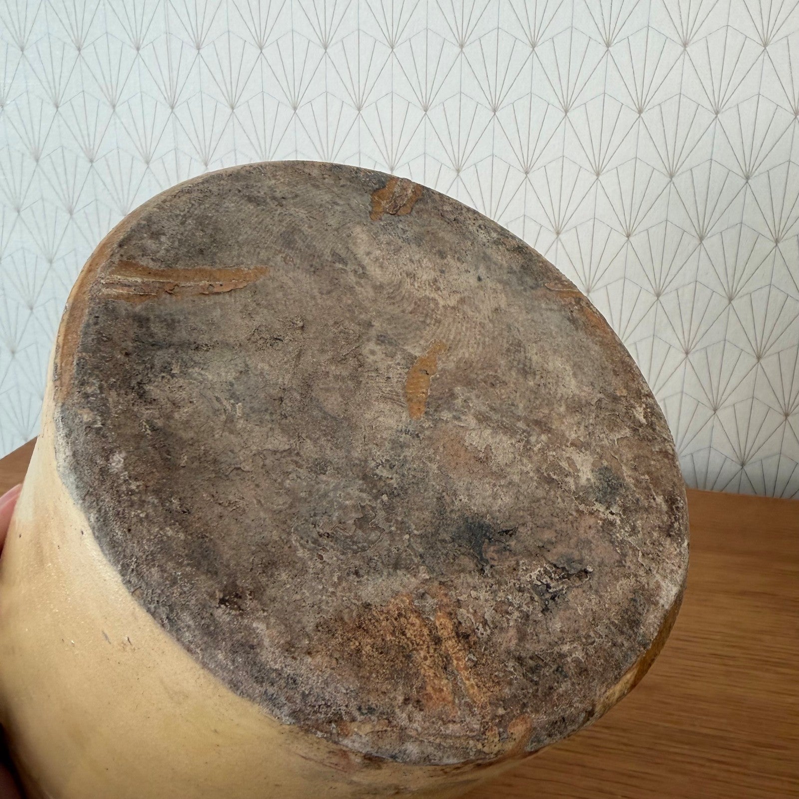 French Stoneware Jam Pot Antique 19th Century Glazed Crock 0107263 Unbranded