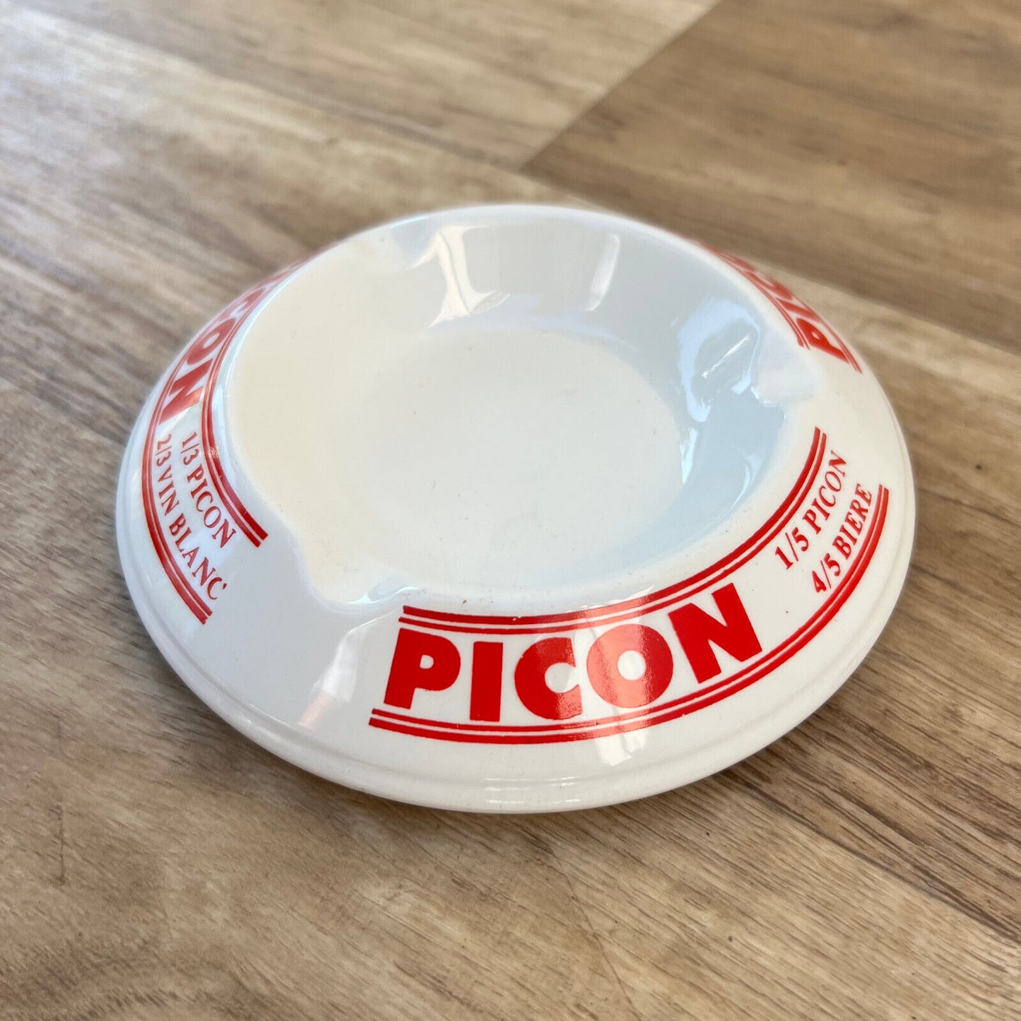 VINTAGE PICON FRENCH ALCOHOL ASHTRAY OLDER SIGNER COINS 1310225 Fleamarketfrance