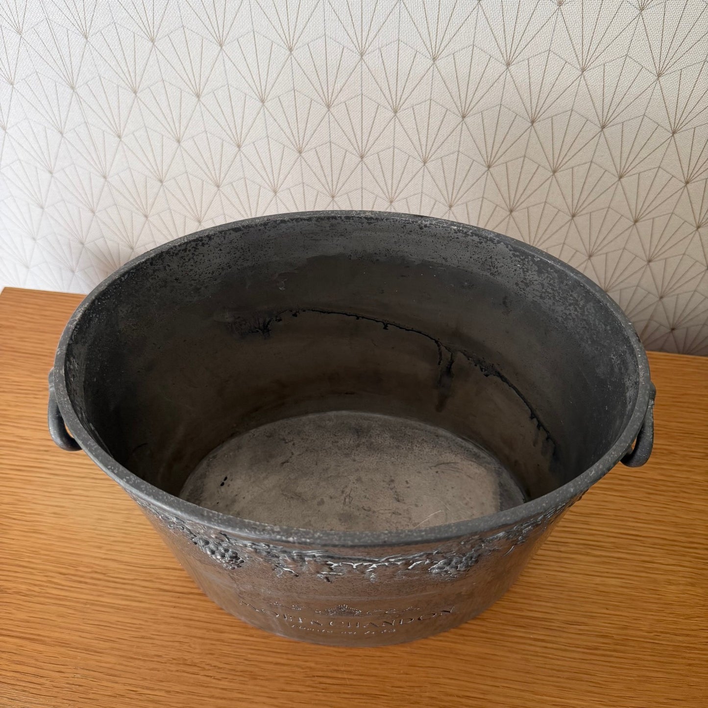 Vintage French Moet & Chandon double ice champagne bucket 20102520