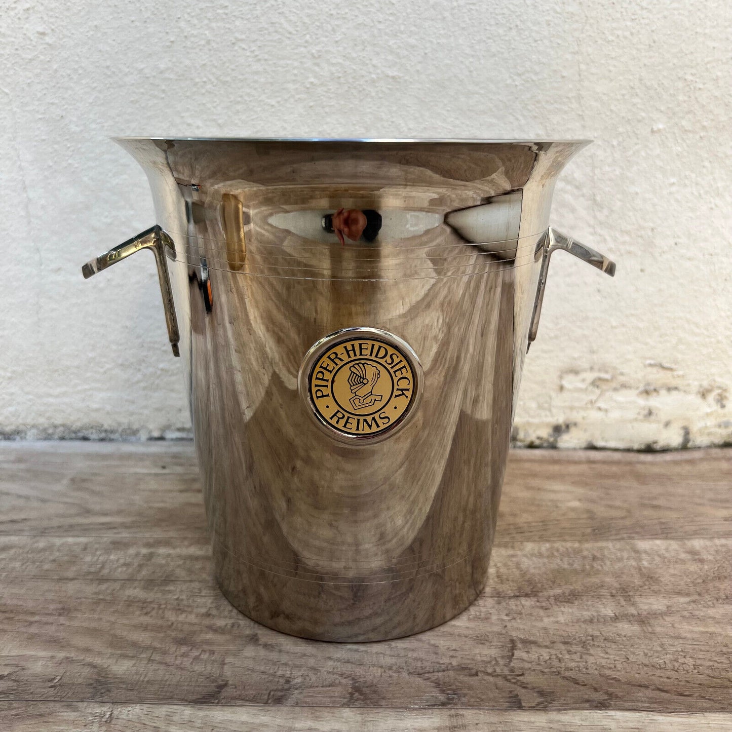 Vintage French Champagne French Ice Bucket Cooler Basin PIPER 2906231 - Fleamarketfrance