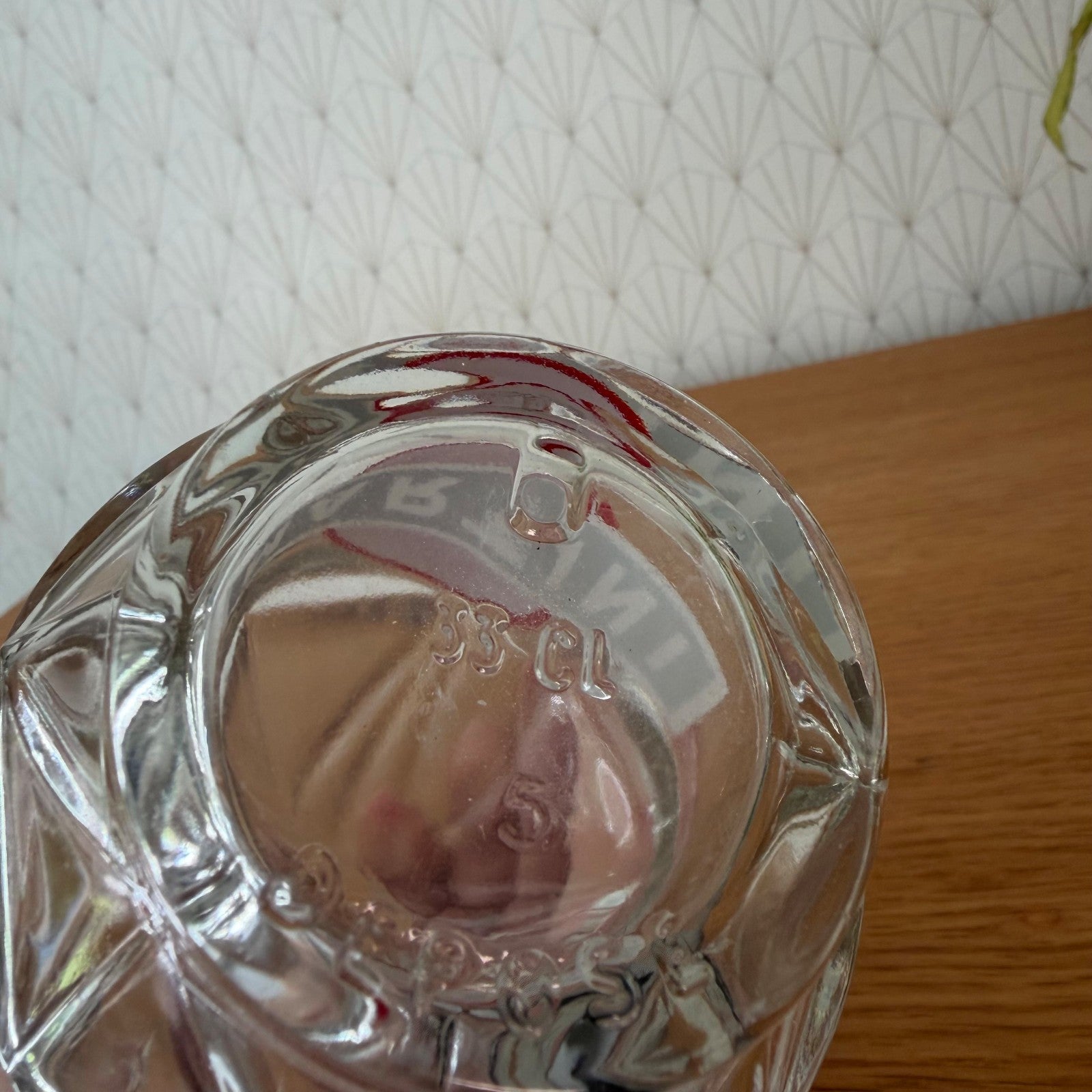 French Vintage Martini Glass Carafe Water Jug Decanter 33cl 1407262 BERGER