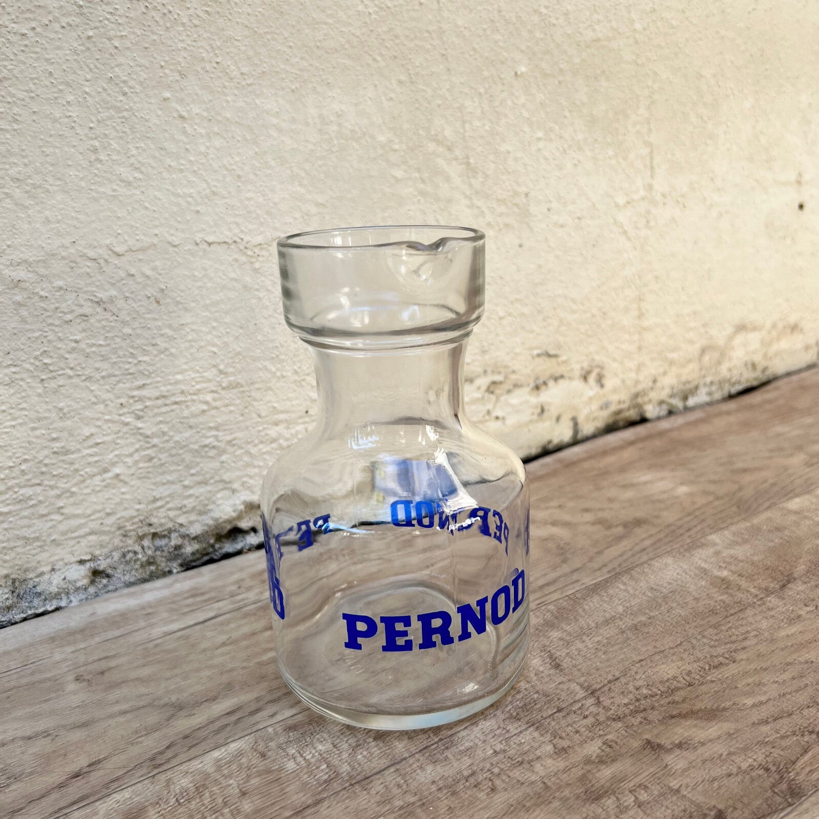 Vintage French Pernod Water Carafe Pastis Glass Pitcher Bistro 07082211 Pernod